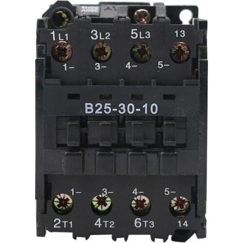 AC contactor CJX8 B25-30-10/01 24V 36V 48V 110V 220V 380V 50/60Hz 25A Mounting Rail copper coil sliver point пускатель магнитный