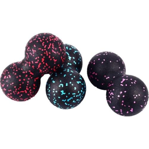Eva Lightweight Fitness Equipment Peanut Ball Double Massage Ball Relaxation Muscle Yoga Foot Wrist Back Massager Ball Workout