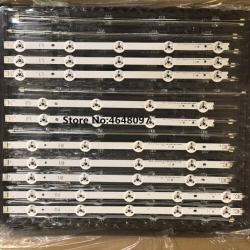 New Kit 10 PCS LED strip for PAN ASO NIC TX-42AS750E 6916L-1807A 6916L-1808A 6916L-1809A 6916L-1810A 42"V14 Slim DRT R1 L1 R2 L2