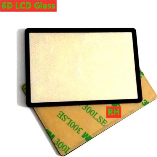 NEW Window Display For Canon 6D LCD Glass Window TFT Outer External 6D Protector High Quality Camera Repair Part