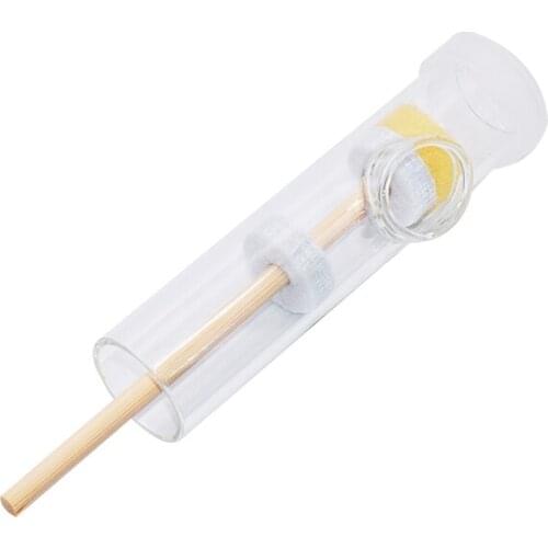 Beekeeping tools Glass Bee Marking Tool Beekeeping Queen Cage Bottle with Plunger Beehive Equipment