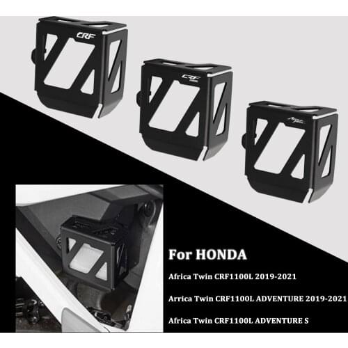 Motorcycle Front Rear Brake Fluid Reservoir Cap Cover For HONDA CRF 1100 L CRF1100L Arrica Twin ADVENTURE Sport 2019 2020 2021