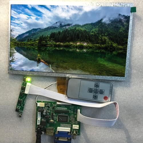 9.0 inch 1024*600 Orange Pi PC Banana Pi M3/Pro LCD Display Screen TFT LCD Monitor Driver Board 2AV HDMI VGA