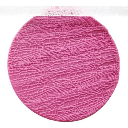 Crocodile Skin Effect Texture Embossing Acrylic Fondant Cake Decorating Rolling Pin Pastry Tools E220