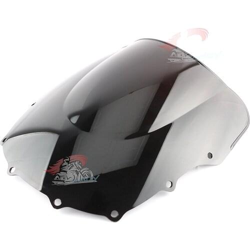 Smoke Black Windshield Windscreen For Kawasaki ZZR400 1993-2007 & ZZR600 1993-2004 94 95 96 97 989900010203 04 05 06 ABS plastic