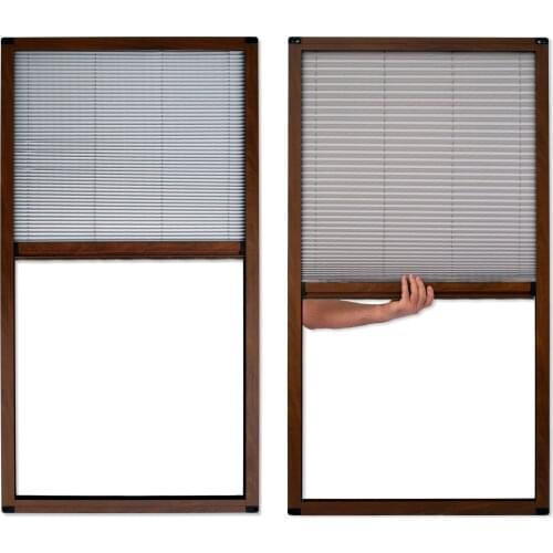 SİNECLİCK Pleat Sliding Accordion Pleated Door And Window Fly Mosquito Special Production Folding Fly Screen Free Shipping