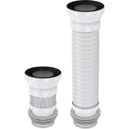 EXTENDABLE WC PAN CONNECTOR 100/500 MM - 90/100/110