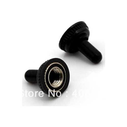 100PCS XNew Miniature Mini Toggle Switch Waterproof Cover Cap