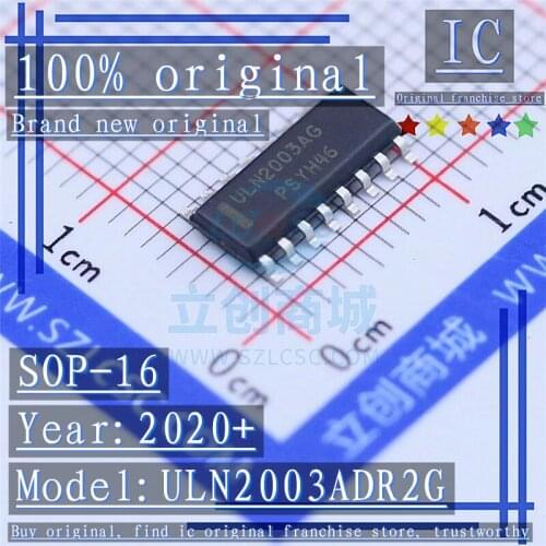 2020+100% Brand new original 20PCS-100PCS ULN2003ADR2G ULN2003AG SOP-16 7NPN Darlington tube