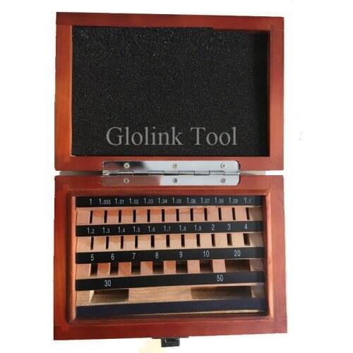 32 Pcs Rectangular Steel Gage Block Set Space Block Harden Gauges Bock Set Measurement Tool HIgh Quality