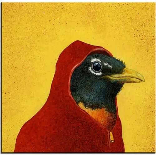 Large size Printing Oil Painting robin hoodie Wall painting Wall Art Decoration Picture For Living Room painting No Frame