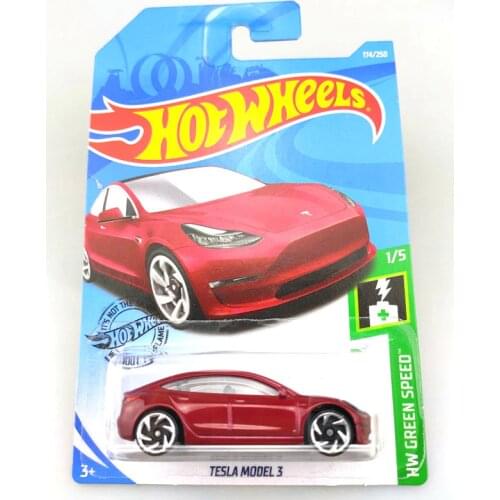 Hot Wheels 1:64 Car 2019 NO.174-218 TESLA MAZDA JEEP FORD CHEVY Metal Diecast Model Car Kids Toys Gift