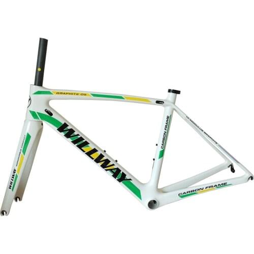 Carbon Fiber quadro Picture Carbon Road Bike Frame BSA or BB86 Bottom Bracket, Compatible with 31.6mm Seatpost