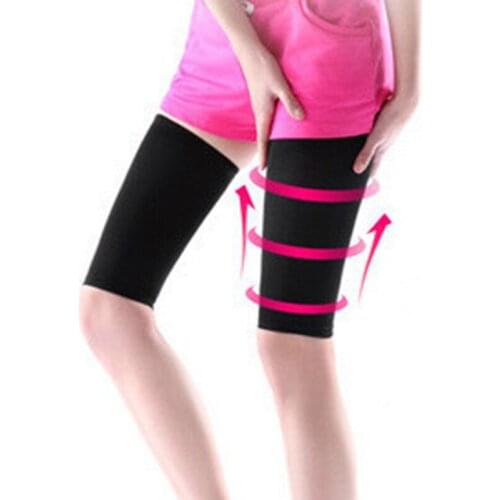 Compression Thigh Bands High Elastic Thigh Slimmer Bands Anti-skid Leg Garters Warmers Health99