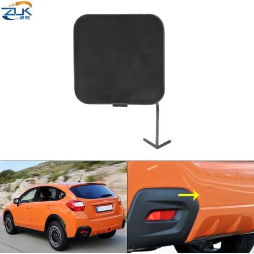 ZUK Rear Bumper Towing Hook Cover Tow Hook Cap For Subaru Crosstrek XV 2012-2017 For Impreza 2009-2011 57731-FH010