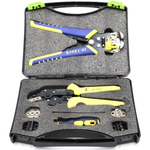 PARON Wire Cutter Kit Multi-functional Peeling Tools Wire and Cable Cutting Terminal Crimping Pliers Strippers Wire