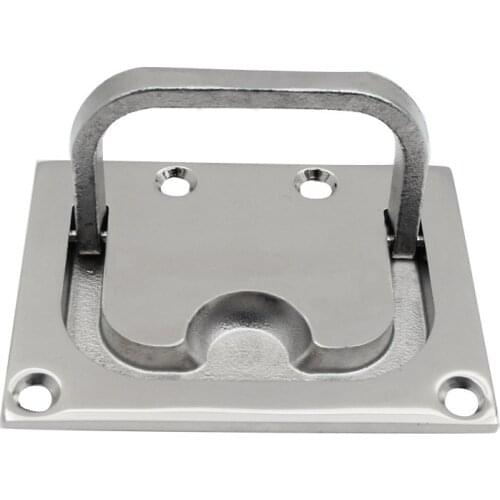 Yacht Hatch Pull Deck Cover Handle Corrosion Resistant Lifting Stainless Steel Boat Hardware Accessory Locker Ring Floor Buckle