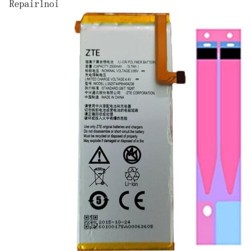Original Cell Mobile Phone 3.85V 2500mAh Battery For ZTE Blade S7 T920 Batteries Phone Smart Repair Replacement Glue