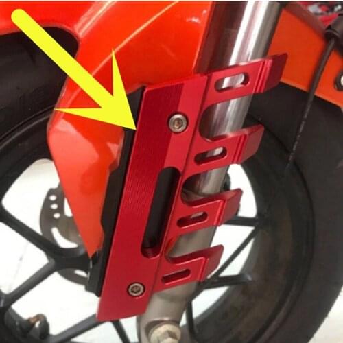 Front Fender Slider Protector Mudguard Cover Decals for Kawasaki Z750 Z800 Z900 Z1000 Motorcycle CNC Protection