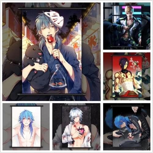 DRAMAtical Murder Seragaki Aoba Noiz Koujaku Anime manga wall Poster Scroll A
