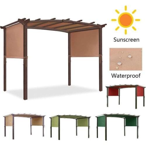 Canopy Cover Sturdy Durable Replacement Awning Sun Shade for Pergola Structures Cover only, No Shelves