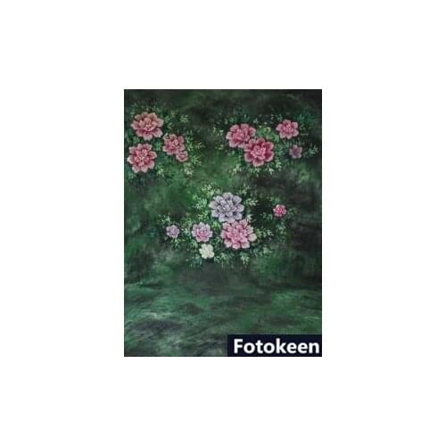 Professional Mysterious scenic Backdrop, 10ft x 10ft Hand Painted Photography Background