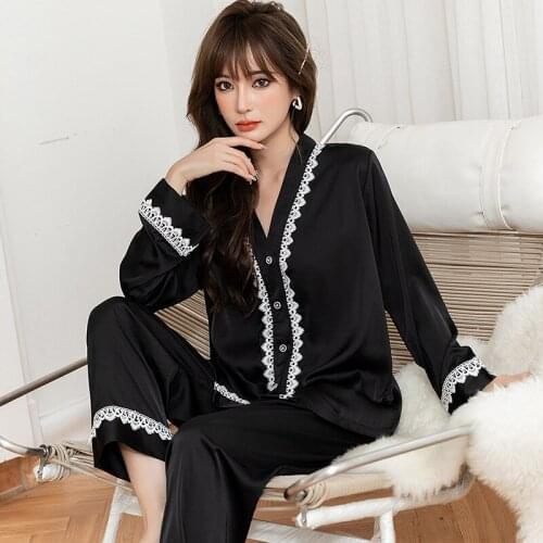 QSROCIO Women's Silk Pajamas