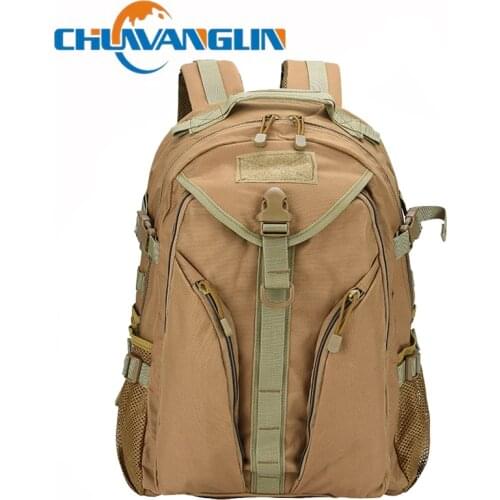 Chuwanglin Camping Backpack Military Bag Men Travel Bags Tactical Army Molle Climbing Rucksack Hiking Outdoor Sac De 4281003