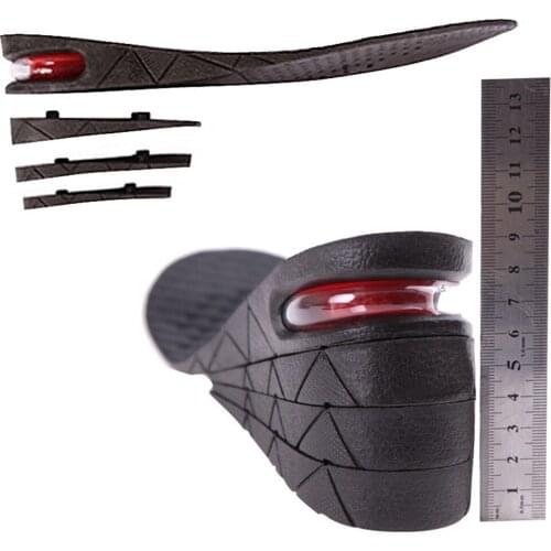 Inner Heightening Insole Sports Shock Absorption Invisible Air Cushion Heightening Pad Three Layers And Four Layers Dropshipping