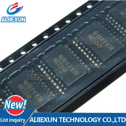 20Pcs 74HCT240D HCT240 SOP20 Octal buffer/line driver; 3-state; inverting in stock 100%New and original