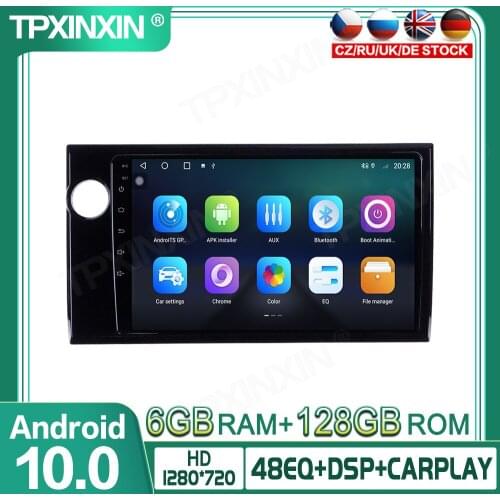 6+128G Android 10 For Honda BRV Left Rudder Car Multimedia Player GPS Navigation Head Unit Auto Radio Audio Stereo Tape Recorder