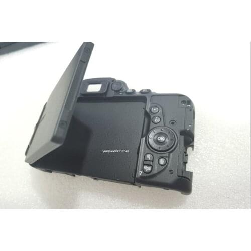 90%New For Nikon D5500 Rear Back Cover With LCD Hinge Flex Replacement Repair Part