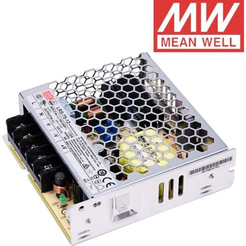 Mean Well LRS-75-12 meanwell 12VDC/6A/72W Single Output Switching Power Supply online store