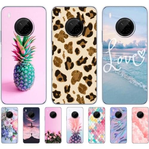 For Huawei Y9A Case 6.63" Silicon TPU Soft Back Phone Cover For Huawei Y9A 2020 FRL-L23 Case For HuaweiY9A Y9 A Y 9A Bags Bumper