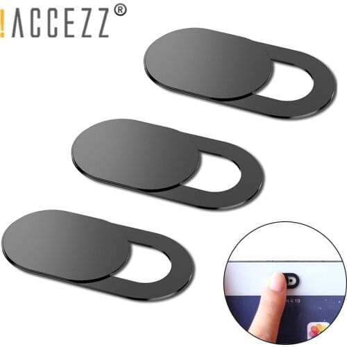 !ACCEZZ WebCam Cover Shutter Plastic Slider Plastic for Laptops Camera Cover Macro Lens Tablet Mobile Phone Lens Privacy Sticker