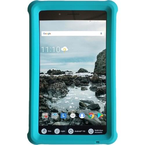 MingShore Cover For Lenovo Tab 3 7 Essential Bumper TB3-710F-I Kids Friendly Soft Silicone Rugged Case
