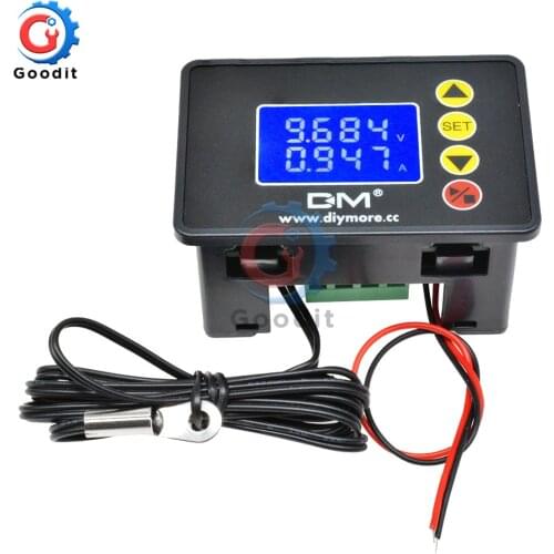 DC 0-100V 10A 1000W LCD Digital Voltmeter Ammeter Wattmeter Voltage Current Power Meter Volt Detector Tester Monitor 12V 24V 36V