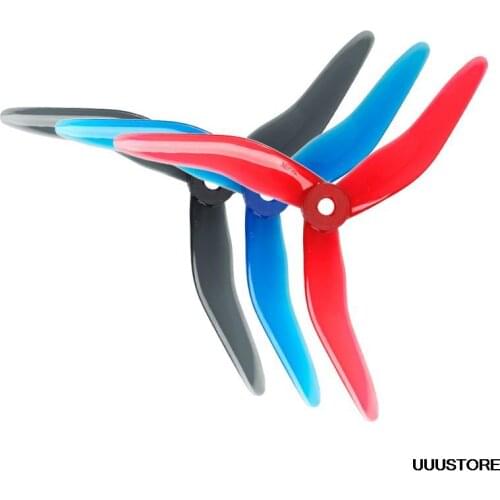 DALPROP Nepal N1 5143 5.1X4.3X3 3-Blade Pure PC Freestyle Sweepback Propeller for RC FPV Freestyle 5inch Drone Replacement Parts