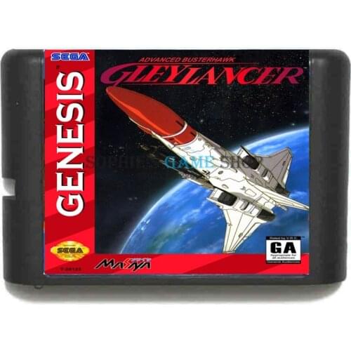 Gleylancer Game Cartridge Newest 16 bit Game Card For Sega Mega Drive / Genesis System