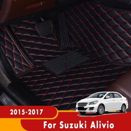 Carpets For Suzuki Alivio 2015 2016 2017 Car Floor Mats Interiors Accessories Rugs Auto Styling Custom Covers Parts