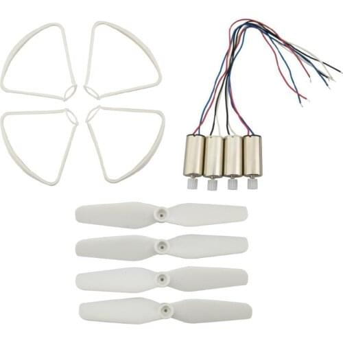 SYMA X23 X23W RC Quadcopter Spare Parts Propeller + Blades Protective Cover + Motor Set