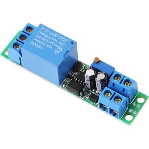 Taidacent Mini Adjustable 25s Signal Triggering Incobatr Egg Tuner 12V Electronic Timer Switch Time Delay Relay Switch Circuit