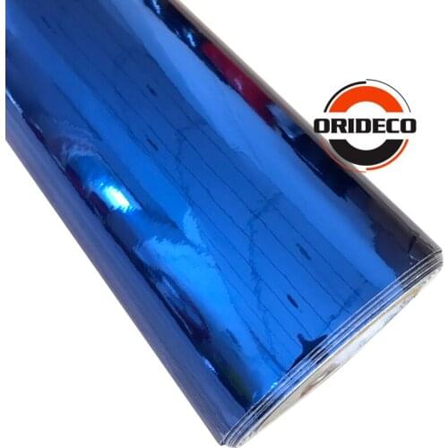 100/150/200/300/500cm Blue Silver Red Car Chrome Mirror Vinyl Wrap Film Sticker Electro Coating Car Body Wrapping Motorcycle