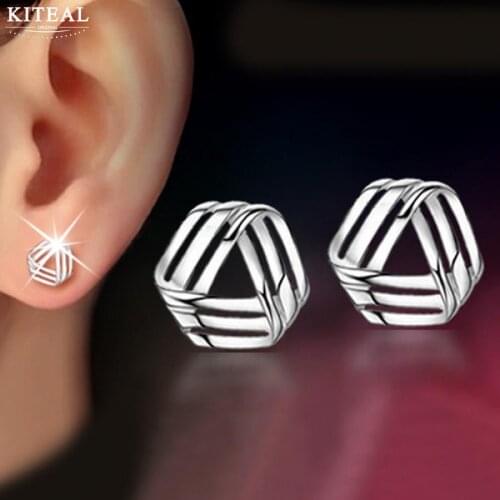 KITEAL 925 New 2019 silver plated Lady earrings 2019 star earings fashion jewelry jewelry accessories