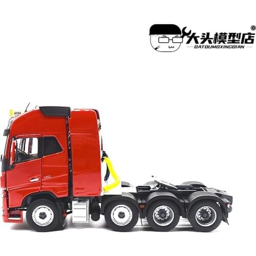 1/32 FH16 Diecast Model Car Tractor Trailer Head Flat Delivery Ttrucks Alloy