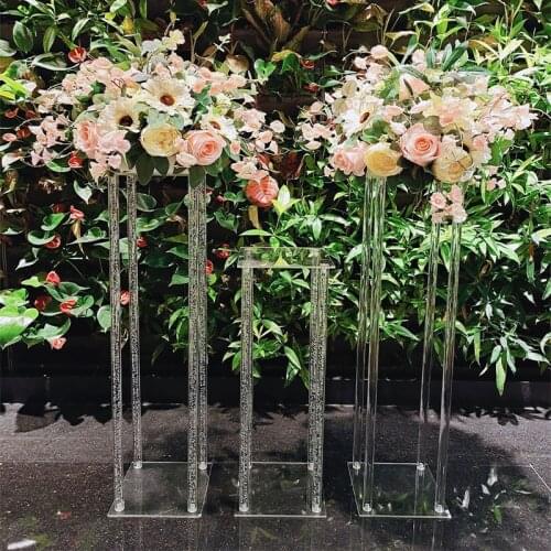 10PC Acrylic Riser Cake Stand Home Wedding Candy Dessert Detachable Table Decoration Jewerly Display Showcase Home Decoration
