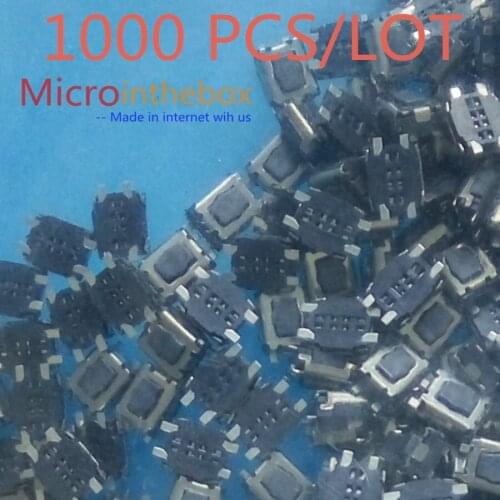 1000PCS Tact Switch SMT 4Pin Mini Micro Key Switch 260gf 3*3.5*1.8 3x3.5x1.8 On Off small size