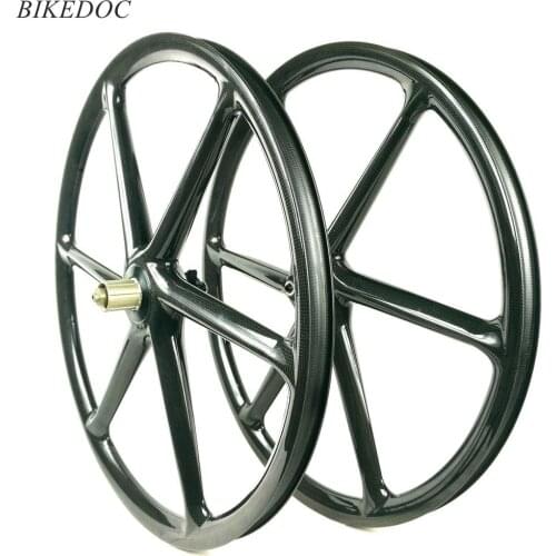 BIKEDOC 26ER MTB Wheels 30MM Width 30MM Depth 6 Spoke Bicycle Wheelset