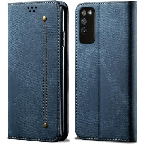 X10 5g Premium Case Luxury Solid Wallet Cowboy Leather Phone Cover CaseFor Huawei Honor X10 Case Honor X 10 10x Flip Funda