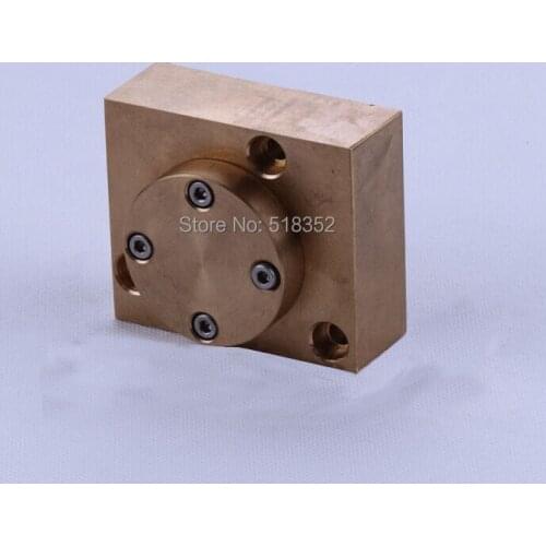 Chmer CH811 Wire Lead Wheels Brass Pedestal Holder Base w/ Right Angle for WEDM-LS Wire Cut Machine Electrical Parts